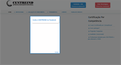 Desktop Screenshot of centreind.com